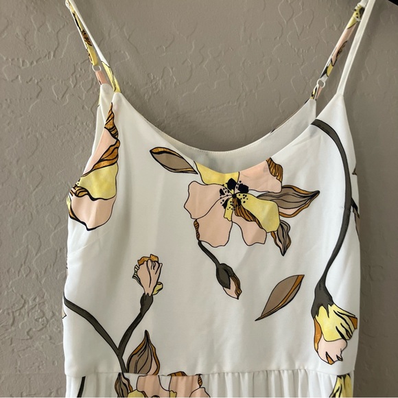 a new day White and Yellow Floral Midi Dress - Picture 5 of 13